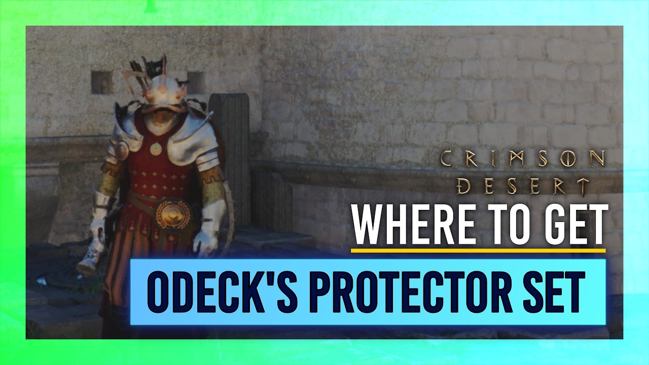 POWERFUL Odeck's Protector Plate Armour | Where to find + Boss methods | Crimson Desert thumbnail