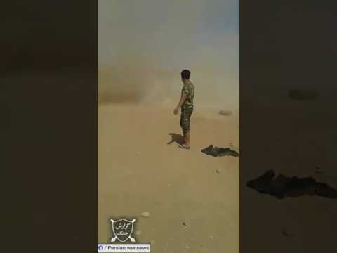 افغان عضو تیپ فاطمیون سپاه پاسداران در حلب 