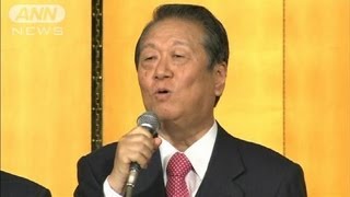 小沢元代表「力を合わせて」大村知事らと連携を(12/05/15)