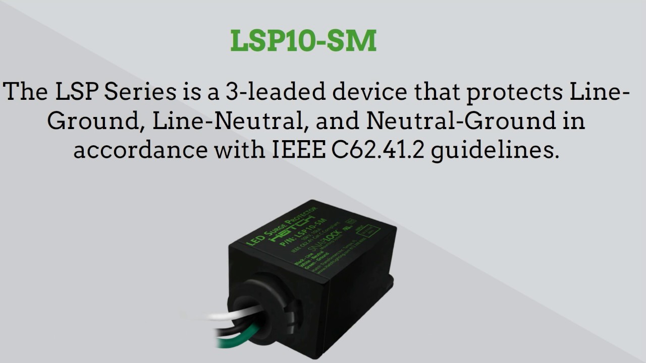 Lsp10 Module Dimensions LSP10-SM - YouTube
