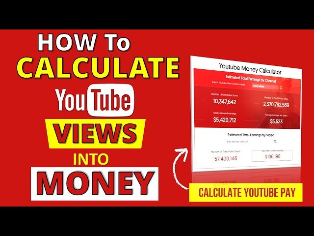 Money Calculator - Estimated revenue by views