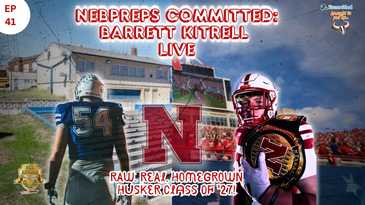 #Huskers #GBR #NebraskaFootball #HuskerNation #Homegrown #NEBPreps 

Season 2 of Wired Axcess: All Axcess Granted – Raw & Real begins with one of Nebraska's rising football stars.

Ashland-Greenwood offensive lineman and Nebraska commit Barrett Kitrell joins DJ K DuB Omaha to discuss his recruiting journey, commitment to Nebraska, family legacy, development as one of the nation's top offensive linemen, and the future of the Huskers' 2027 recruiting class.

Presented by Omaha Beef Football.

Raw. Real. Axcess.

#BarrettKitrell #HuskerRecruiting #ClassOf2027 #OffensiveLine #FootballRecruiting #AshlandGreenwood #WiredAxcess #AllAxcessGranted #RawRealAxcess #DJKDuBOmaha #FutureHusker #GBRFamily #StudentAthlete #NebraskaSports