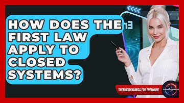 How Does The First Law Apply To Closed Systems? - Thermodynamics For Everyone