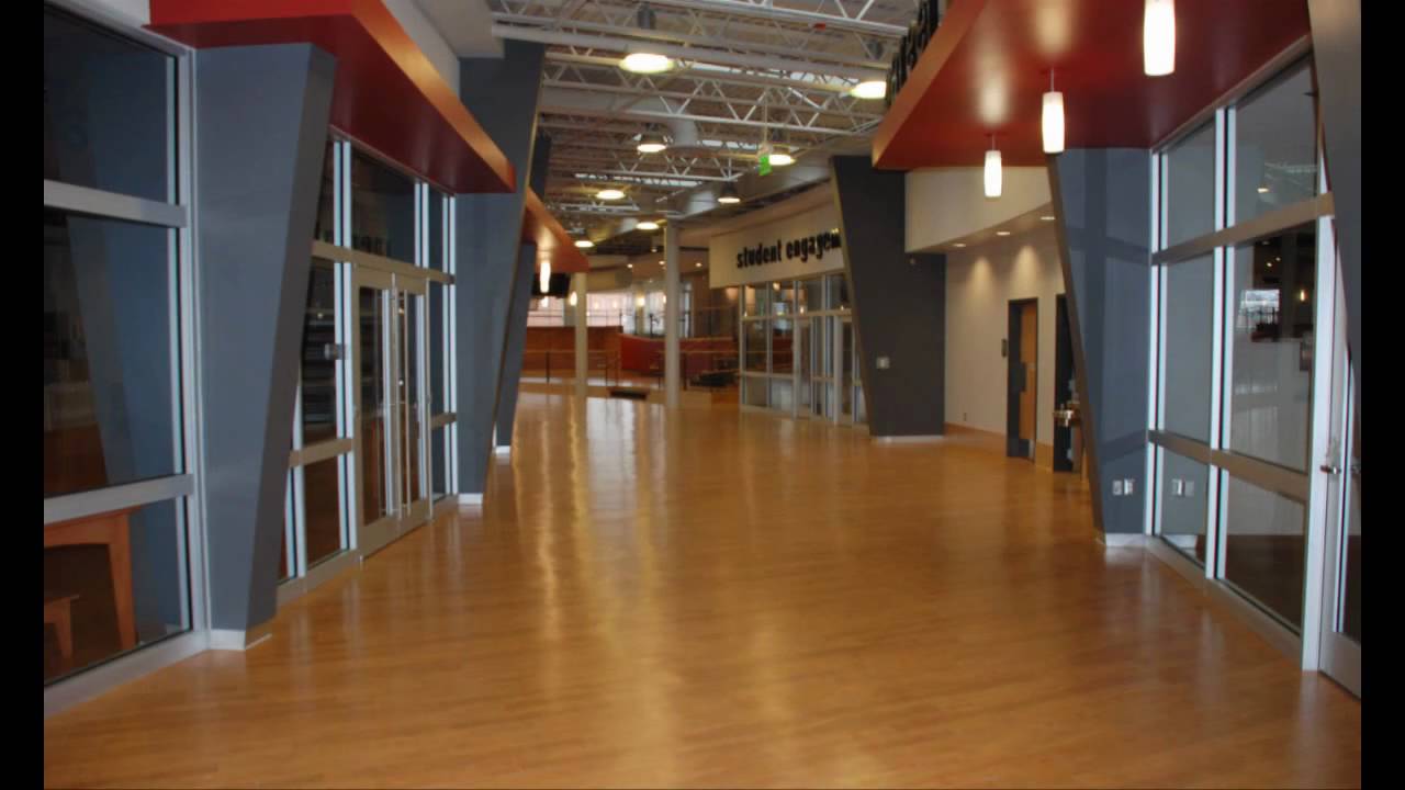 The inside of the Student Center