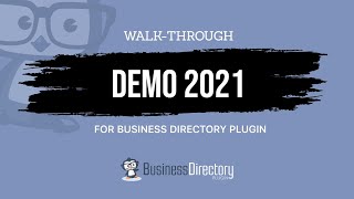 Business Directory Plugin Demo 2021