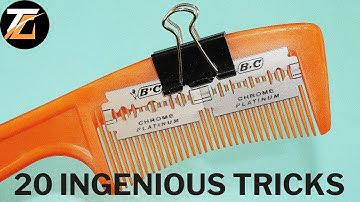 20 Ingenious Tricks That Will Take You to Another Level of Work – Tips and Tricks