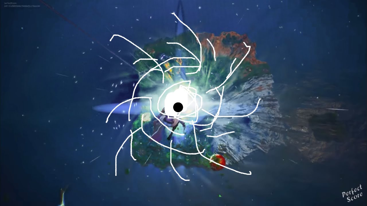 Fortnite Black Hole but just in the Solar Smash..
