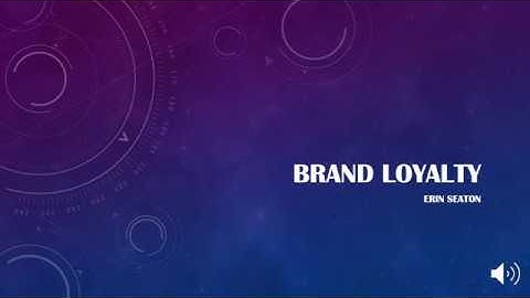 Brand Loyalty