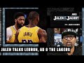 Jalen Rose on the idea of LeBron and AD moving to the 4 & 5 this season | Jalen & Jacoby