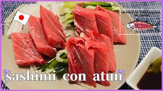 【La comida japonesa 】Pescado fresco(sashimi) con atún.  　Un poco de conocimiento de Japón by Cocina de Miki 449 views 1 year ago 8 minutes, 13 seconds