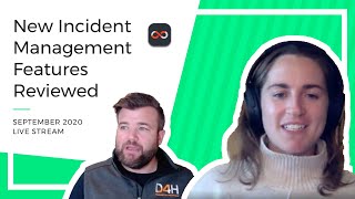 Live Stream: New Incident Management Features Reviewed, September 2020 screenshot 1