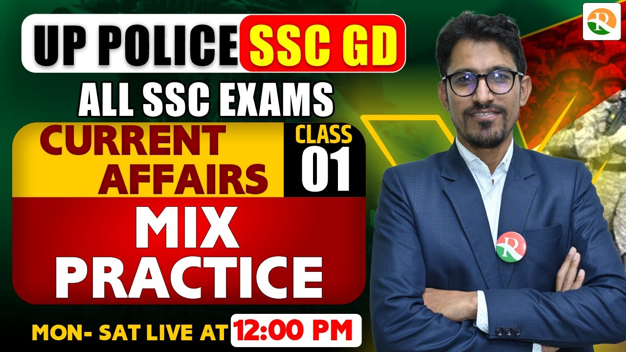 SSC GD/UP Police Current Affairs 2024 | Daily Current Affairs For UP ...