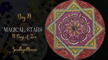 Tangle RATOON on Day 19 of MAGICAL STARS, 31 Days of Zen!