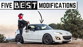 The 5 BEST mods for the NC Miata!