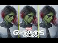 Guardians of the Galaxy PS4 vs PS4 Pro vs PS5 Graphics Comparison and Frame Rate Test