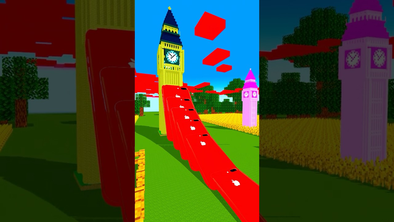 Биг Бен против iPhone Domino - кто выигрывает? ⏰📱 