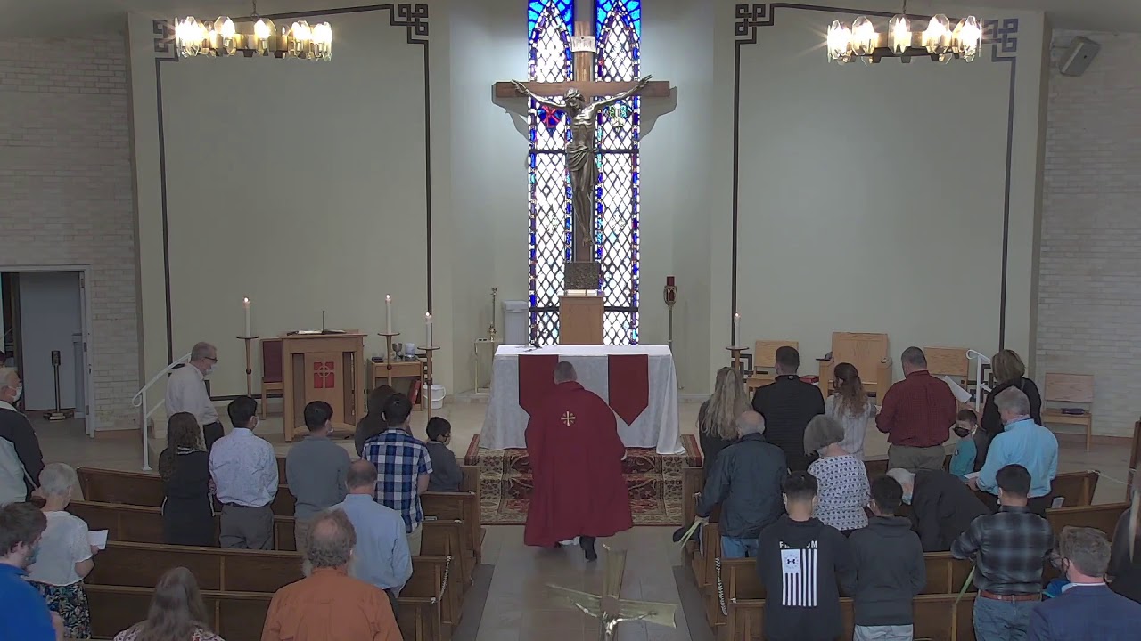 St. Egbert Church Mass + Palm Sunday Mass + 3/28/21 830 AM YouTube