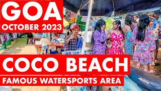 Goa | Coco Beach - Famous Watersports Area | Goa Vlog | Nerul Village Tour, Dolphin Trip, Candolim
