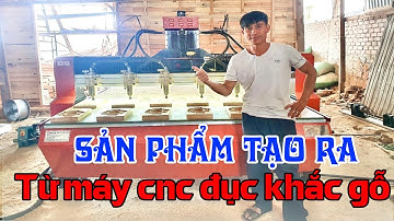 Những sản phẩm tạo ra từ máy CNC đục khắc gỗ | CNC Đông Phương