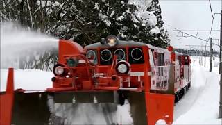 Мощные ж/д машины для мощной уборки снега/Powerful railway cars|ATW