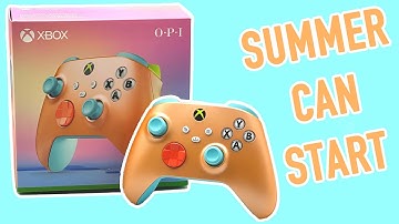 Touch Grass? Or Unbox The Sunkissed Vibes OPI Edition Xbox Controller?