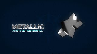 Metallic 3D in Alight Motion | voryxus