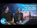 The Maze Runner cast play 'Who Would You Call?'