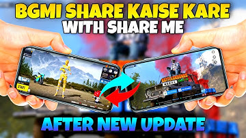 How to share Bgmi with share me | Bgmi transfer kaise kare | share Bgmi after unban | share obb file