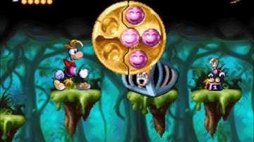 Rayman PS1 100% Part 18 - Pink Plant Woods (Part 2)