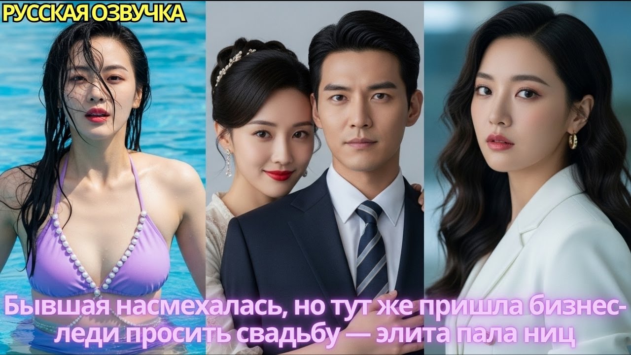 Бывшая насмехалась, но тут же пришла бизнес-леди просить свадьбу —элита пала ниц#дорама #drama #2025