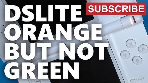 Nintendo DSlite charges but won