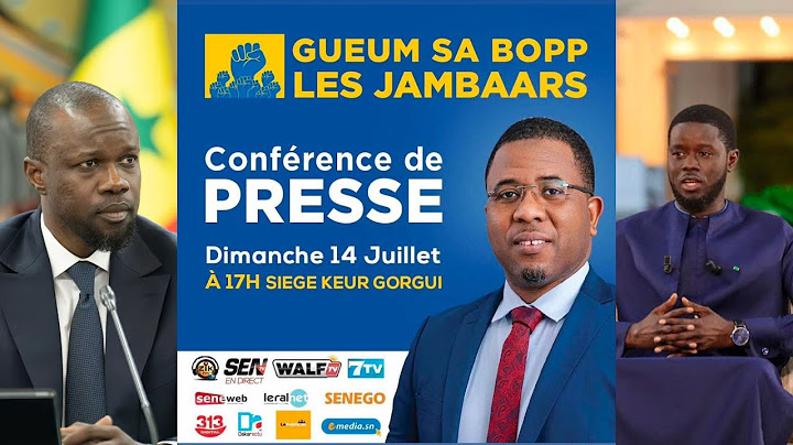 [🛑DIRECT ] 100 premiers jours de Diomaye: Bougane Gueye Dany Face à la presse…