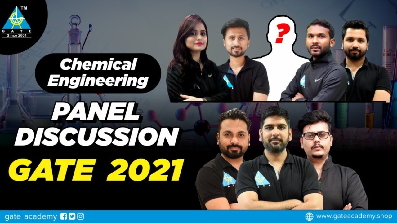 PANEL DISCUSSION GATE 2021 | Chemical Engg.