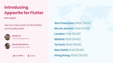 Introducing Appwrite for Flutter