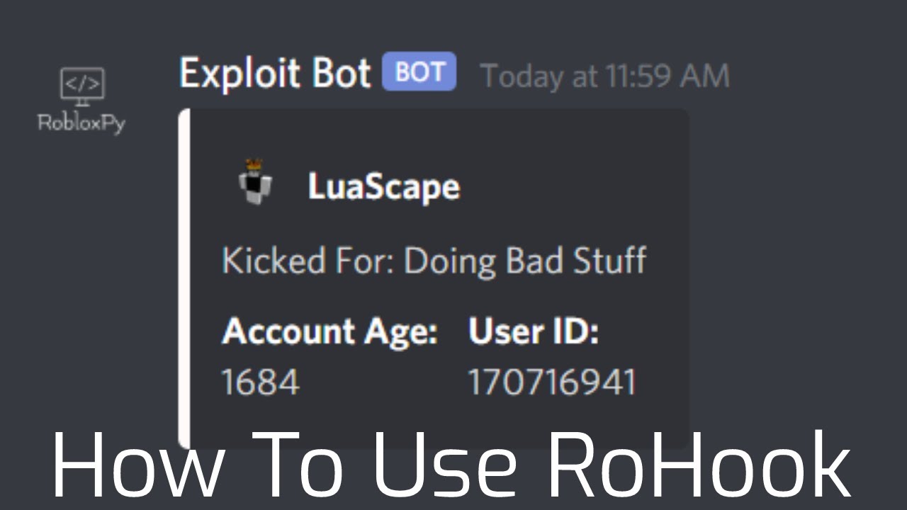 Roblox -> Discord Webhook Issue - #18 by valchip - Scripting