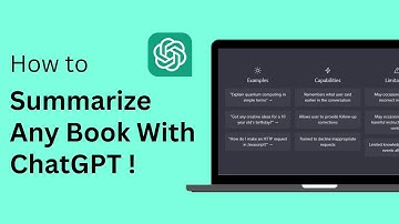 How To Summarize Any Book Using ChatGPT !