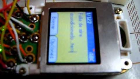 Alarma de temperatura con Sagem X-1 y PIC 16F877A