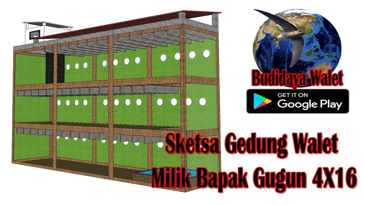 Sketsa Gedung Walet Milik Bapak Gugun 4x16 Youtube