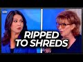 Tulsi gabbard uses the views joy behars own words to rip her to shreds