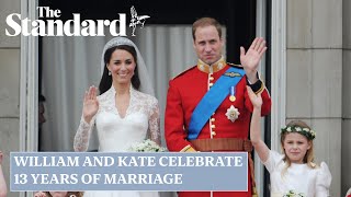 William and Kate celebrate 13th wedding anniversary