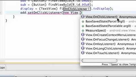 Android  Tutorial   9   Set up a Button with OnClickListener
