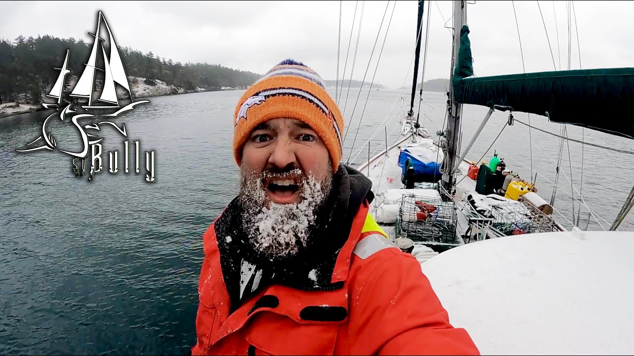 Sailing SV Bully - Ep. 14: Living on a boat during the winter in the San Juan Islands!