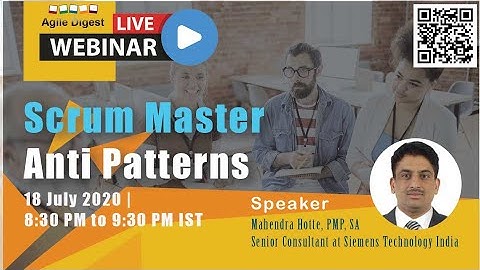 Webinar : Scrum Masters - Anti Patterns