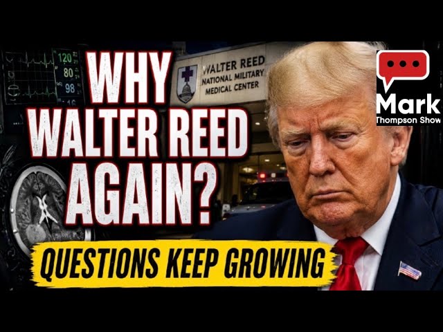 Trump Heads Back to Walter Reed as New Questions Swirl About His Health 5/26/26