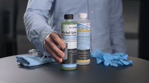 Ice Machine Clean and Descale | Ice-O-Matic