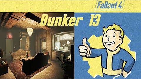Fallout 4: Mods - Bunker 13 (Player Home)