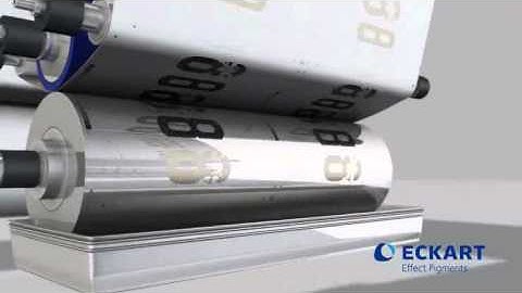 Metallic printing inks from ECKART