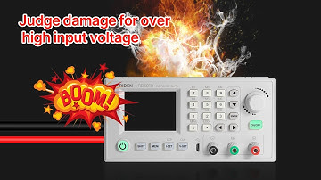 RD power supply damaged by over high input voltage again, how to judge burnt part