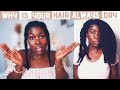 WHY IS YOUR NATURAL HAIR STILL DRY EVEN AFTER MOISTURIZING? | THIS IS WHY !!! | Obaa Yaa Jones