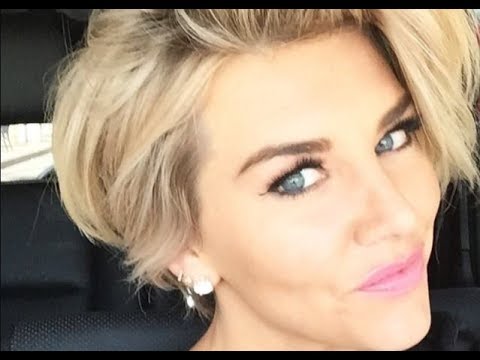 Charissa Thompson Short Wavy Hairstyle - YouTube